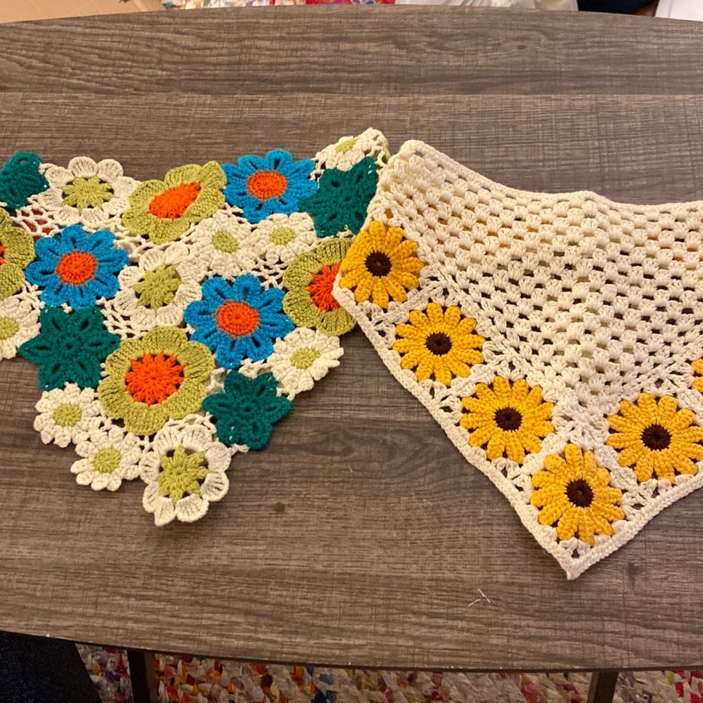 Two boho/hippie headbands